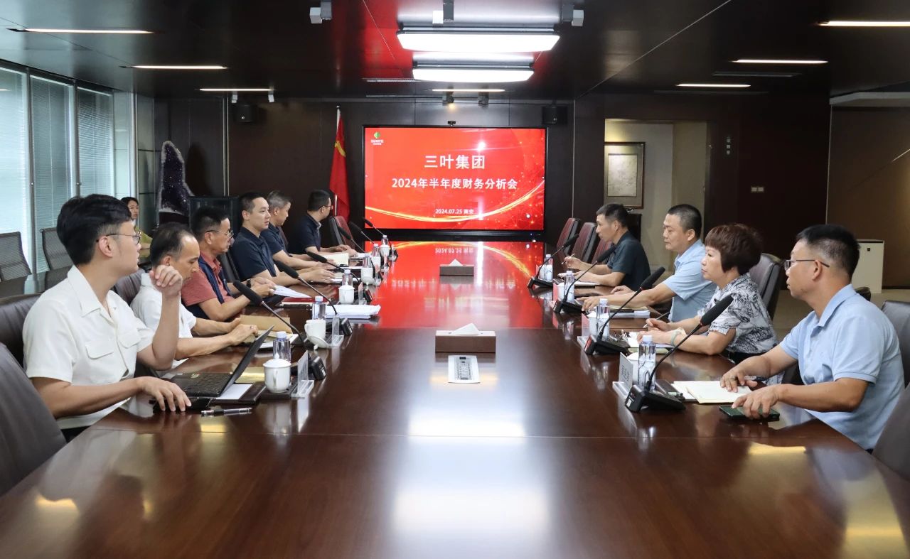 三葉集團(tuán)召開2024年半年度經(jīng)營和財(cái)務(wù)分析會
